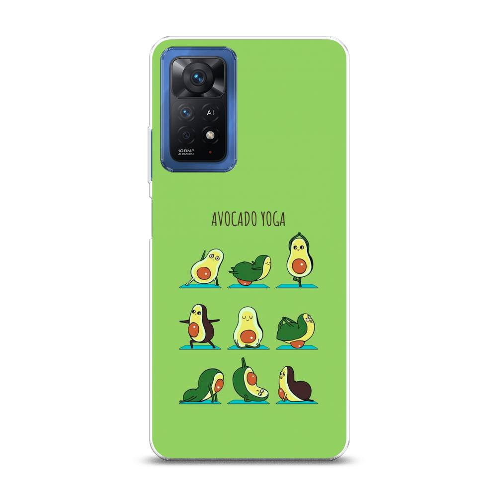 

Чехол Awog на Xiaomi Redmi Note 11 Pro "Авокадо йога", Разноцветный, 315650-10