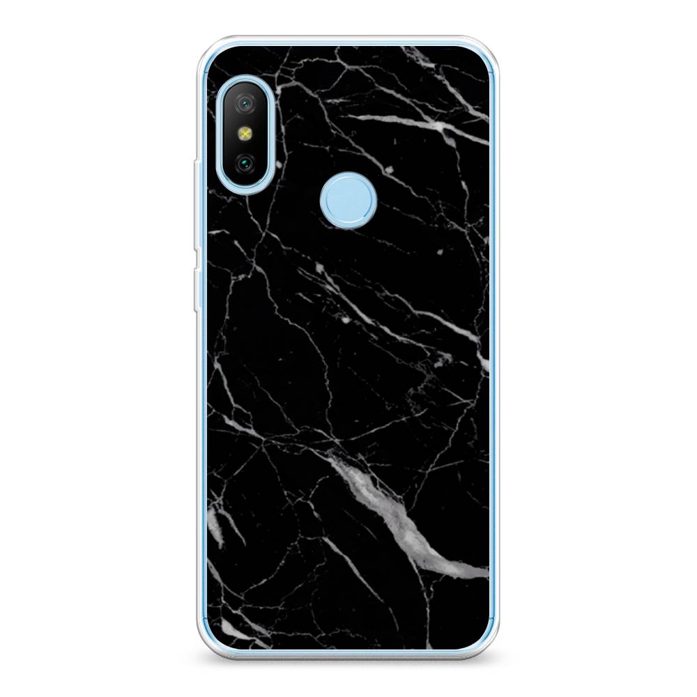 

Чехол Awog на Xiaomi A2 Lite/Redmi 6 Pro "Черный минерал", 34050-3