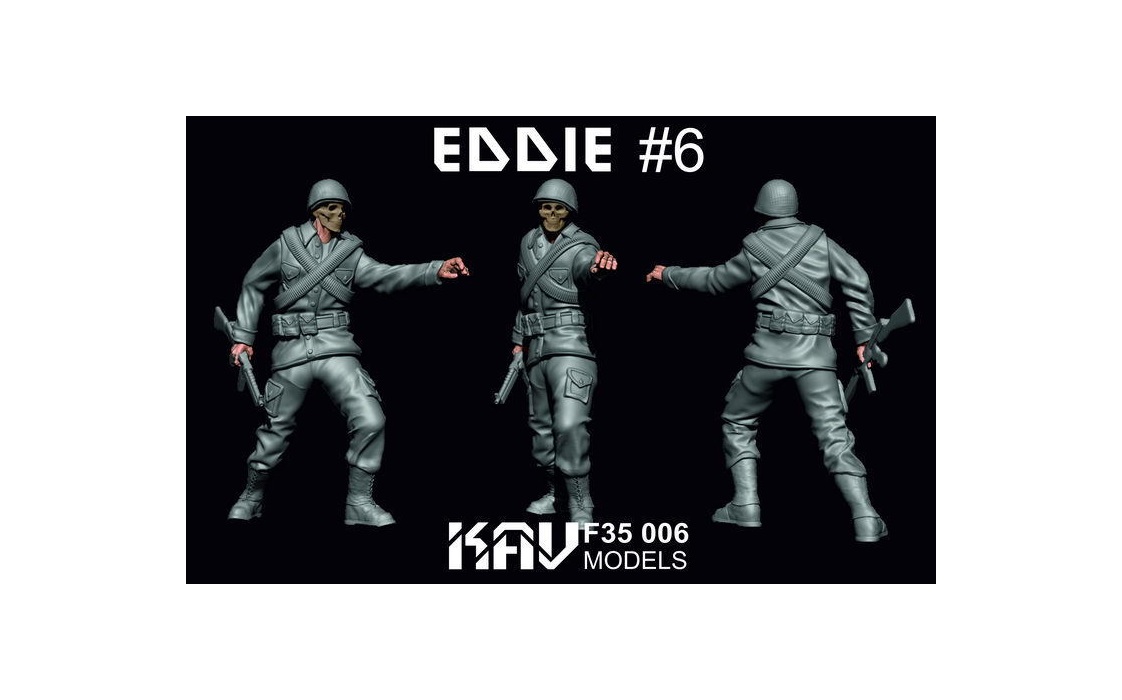 

Сборная фигура Eddie № 6 KAV Models KAV F35 006, Фигура Eddie № 6