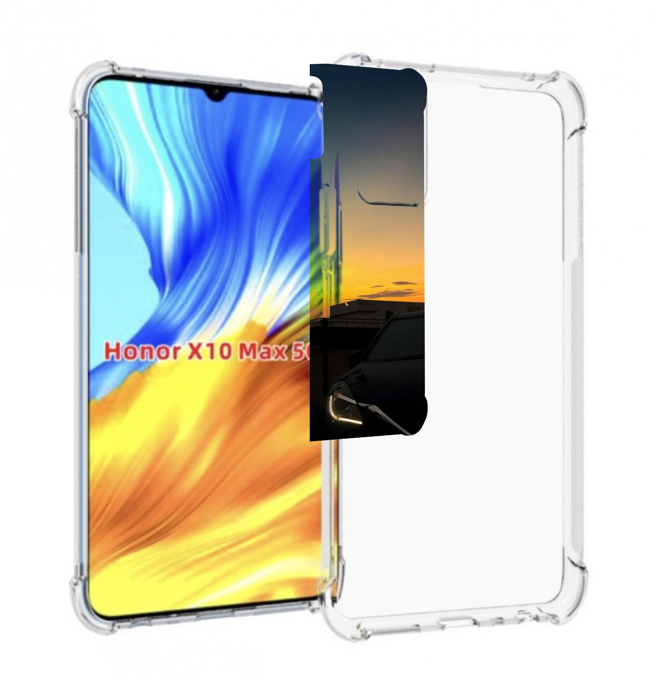 

Чехол Mypads Suzuki 2 Мужской Для Honor X10 Max, Прозрачный, Tocco
