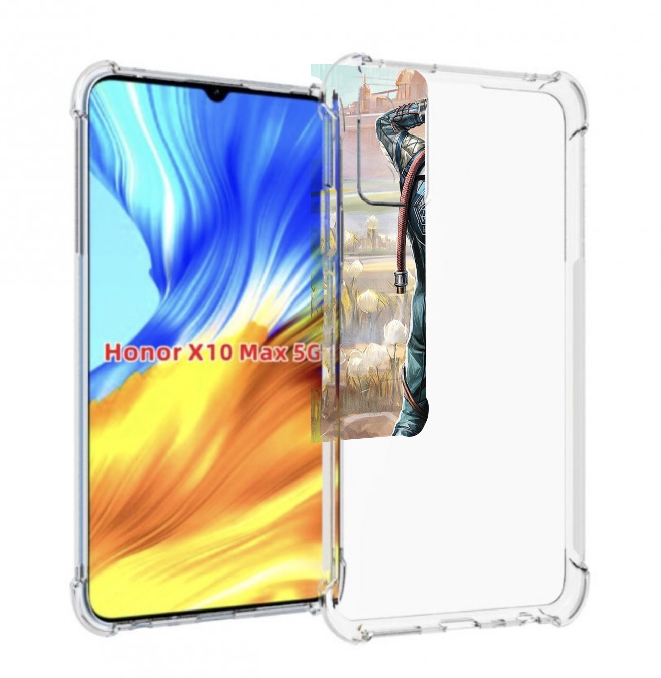 

Чехол Mypads The-Outer-Worlds Для Honor X10 Max, Прозрачный, Tocco