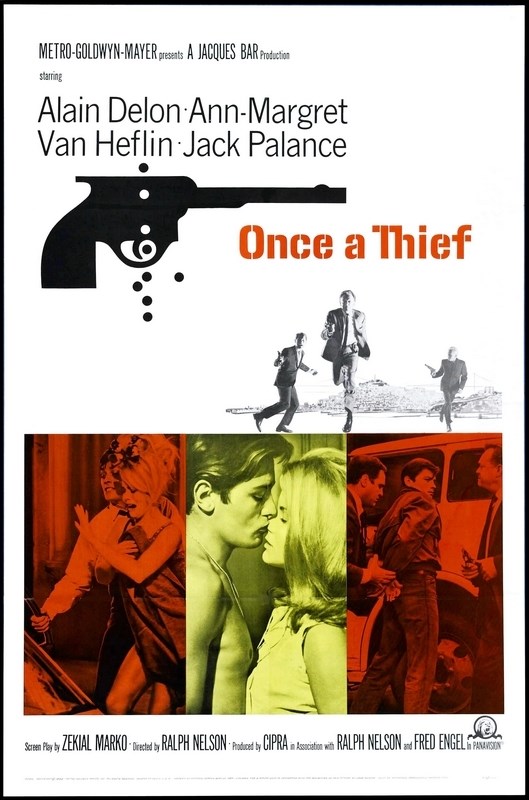 

Постер к фильму "Жил-был вор" (Once a Thief) Оригинальный 68,6x104,1 см