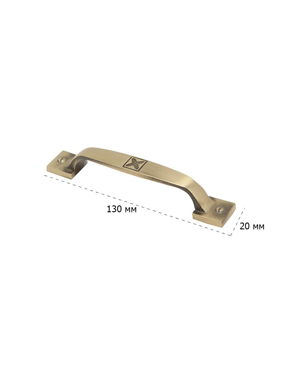 

Комплект из 4 шт Ручка-скоба Kerron 96 мм RS-070-96 MAB, атласная бронза, Коричневый, RK-070