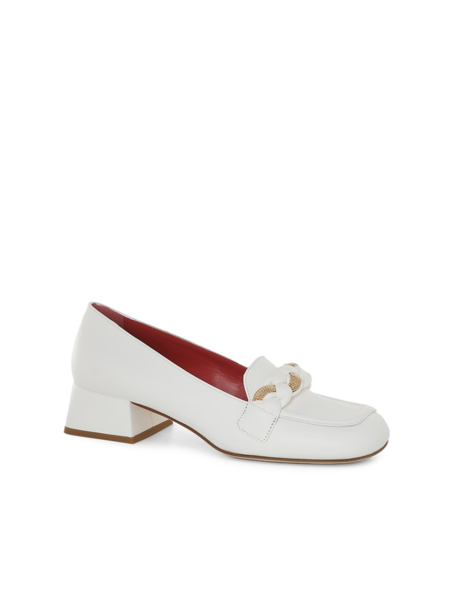 

Туфли женские Pas De Rouge 3950 белые 39 EU, 3950