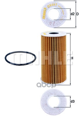 

Фильтр масляный Nissan Primastar/Qashqai / Qashqai +2 I/X-Trail 06>13 Renault Koleos I/Meg