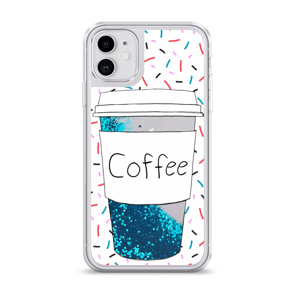 

Чехол Awog на Apple iPhone 11 / Айфон 11 "Coffee прозрачный стакан", Разноцветный, 12193-1