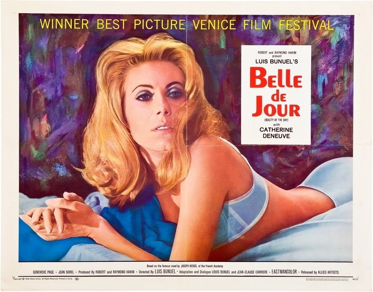 

Постер к фильму "Дневная красавица" (Belle de jour) Оригинальный 101,6x76,2 см