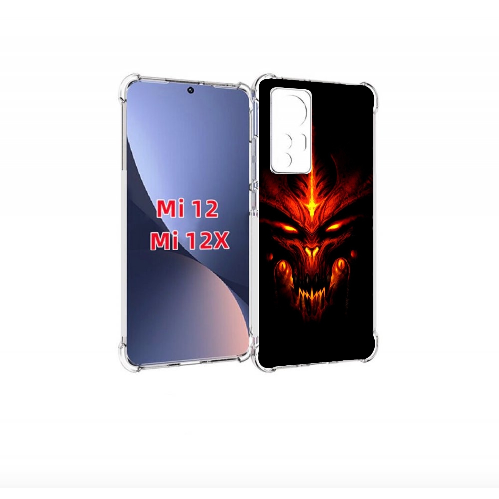 

Чехол бампер MyPads diablo-3-диабло для Xiaomi 12., Прозрачный, Tocco