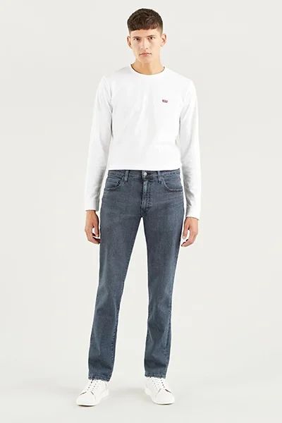 

Джинсы мужские Levi's Lev511 серые W36/L32, Серый, Lev511