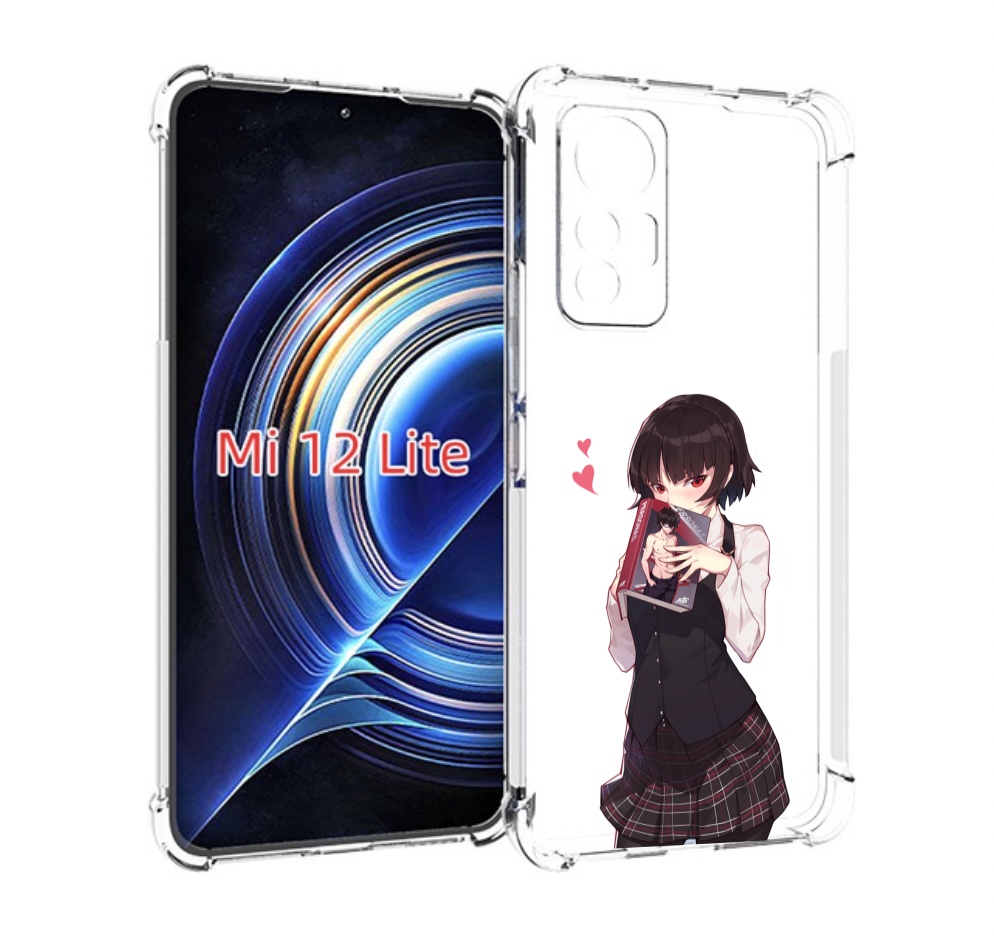 

Чехол MyPads Persona 5 - Makoto Niijima для Xiaomi 12 Lite, Прозрачный, Tocco