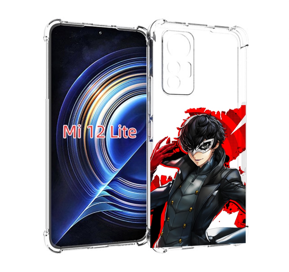

Чехол MyPads Persona 5 для Xiaomi 12 Lite, Прозрачный, Tocco