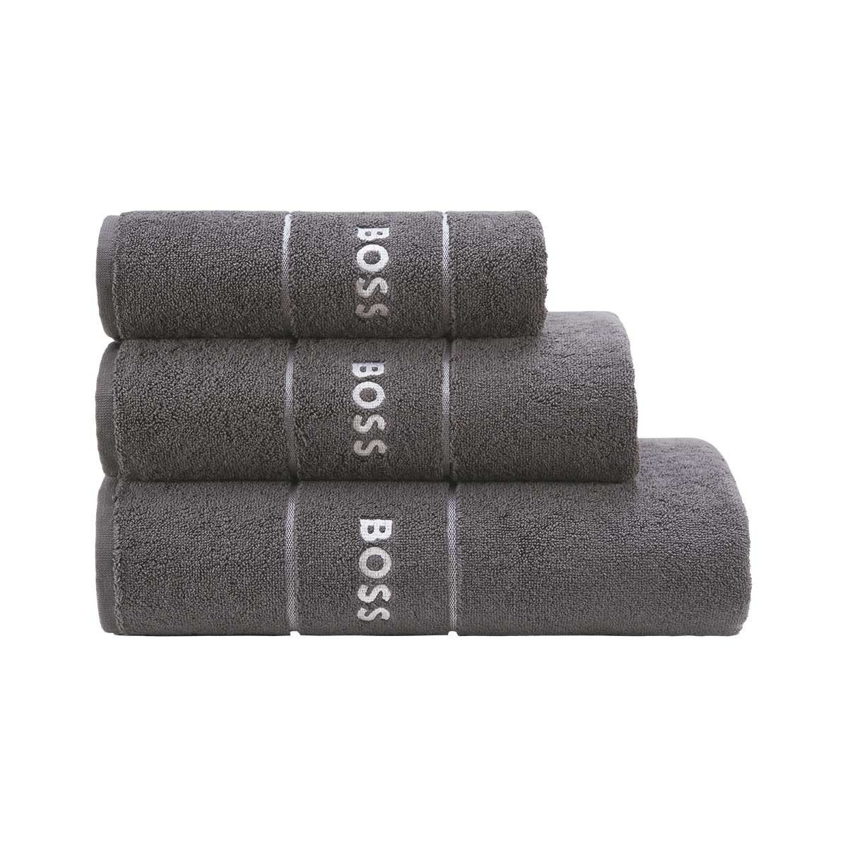 Полотенце Hugo Boss Plain Graphite 50x100 см