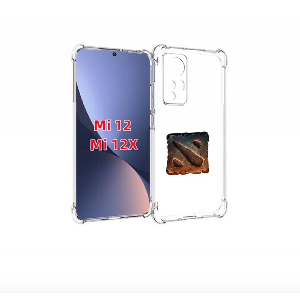 

Чехол бампер MyPads dota 2 логотип 2 для Xiaomi 12., Прозрачный, Tocco