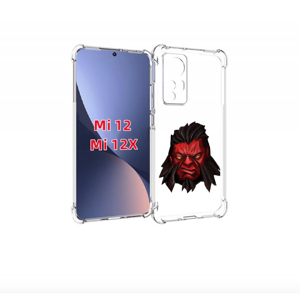 

Чехол бампер MyPads dota-2-axe для Xiaomi 12., Прозрачный, Tocco