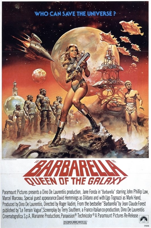 Постер к фильму Барбарелла (Barbarella) Оригинальный 68,6x101,6 см