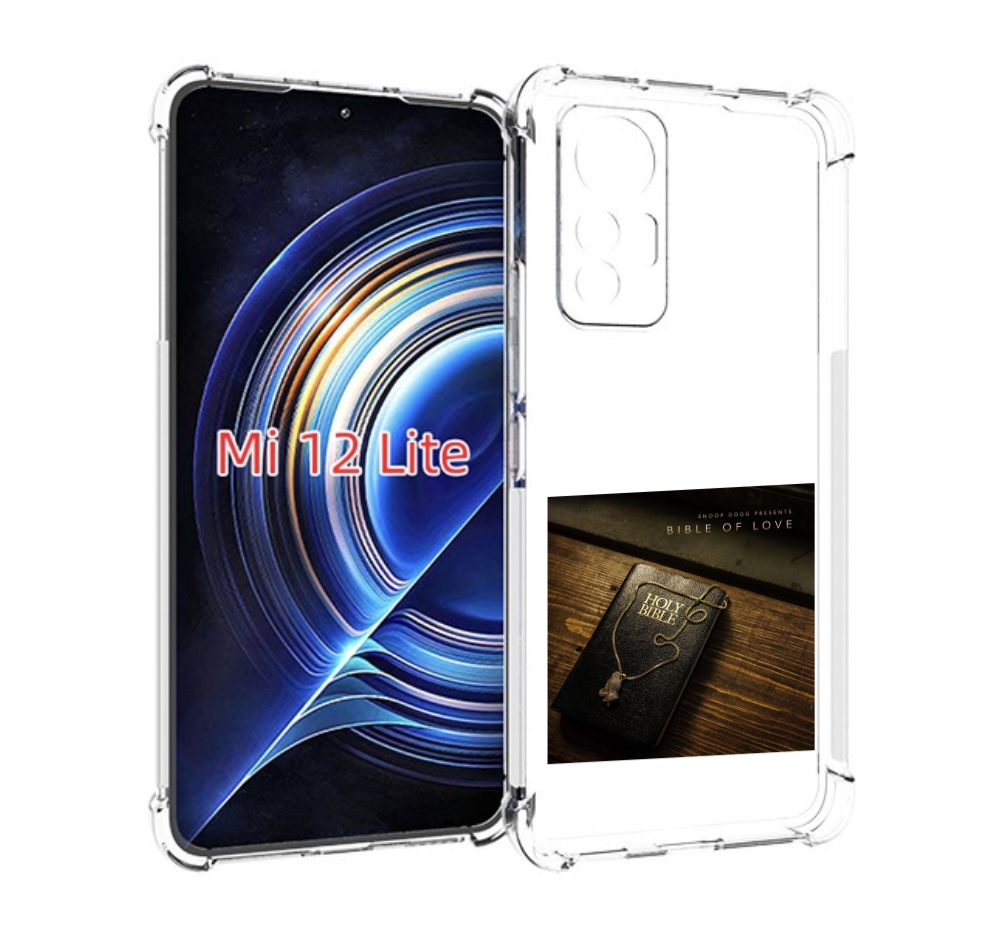 

Чехол MyPads Snoop Dogg BIBLE OF LOVE для Xiaomi 12 Lite, Прозрачный, Tocco