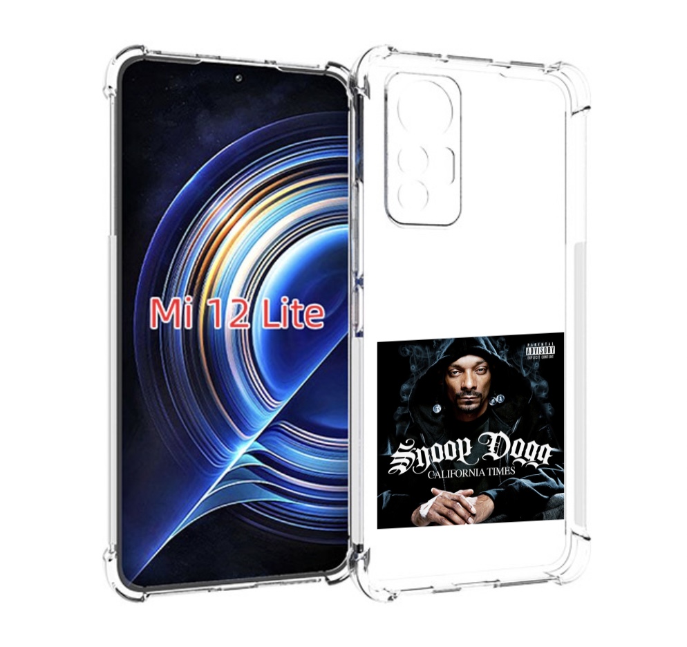 

Чехол MyPads Snoop Dogg CALIFORNIA TIMES для Xiaomi 12 Lite, Прозрачный, Tocco