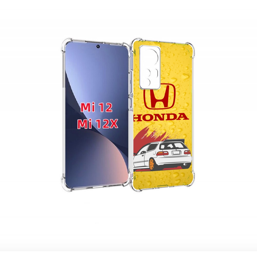 

Чехол бампер MyPads honda-motor для Xiaomi 12., Прозрачный, Tocco