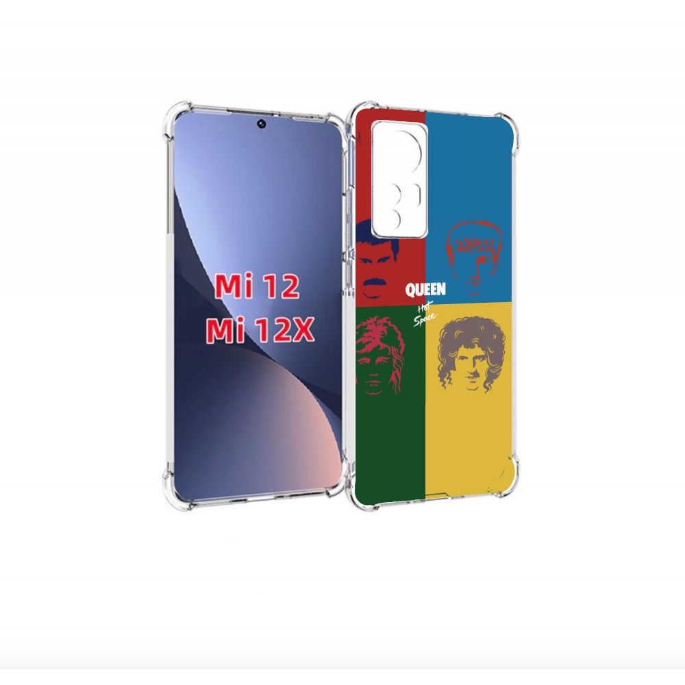 

Чехол-бампер MyPads hot space queen альбом для Xiaomi 12/Xiaomi, Прозрачный, Tocco