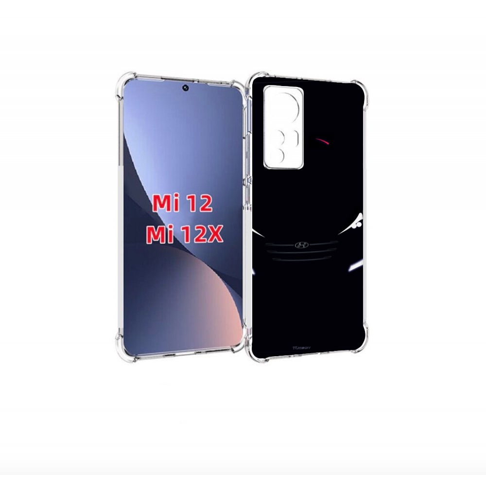 

Чехол бампер MyPads hyundai хендаи 1 для Xiaomi 12., Прозрачный, Tocco