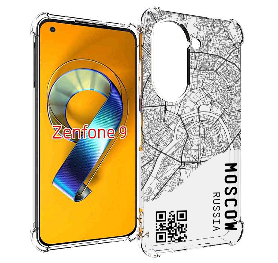 

Чехол MyPads схема-москва для Asus Zenfone 9 (AI2202), Прозрачный, Tocco