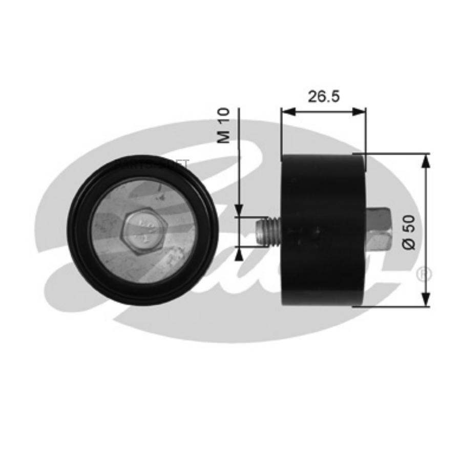 

Ролик Руч.Ремня Hyundai/Kia Gates арт. T36537