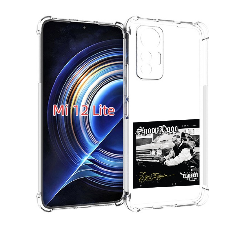

Чехол MyPads Snoop Dogg EGO TRIPPIN’ для Xiaomi 12 Lite, Прозрачный, Tocco