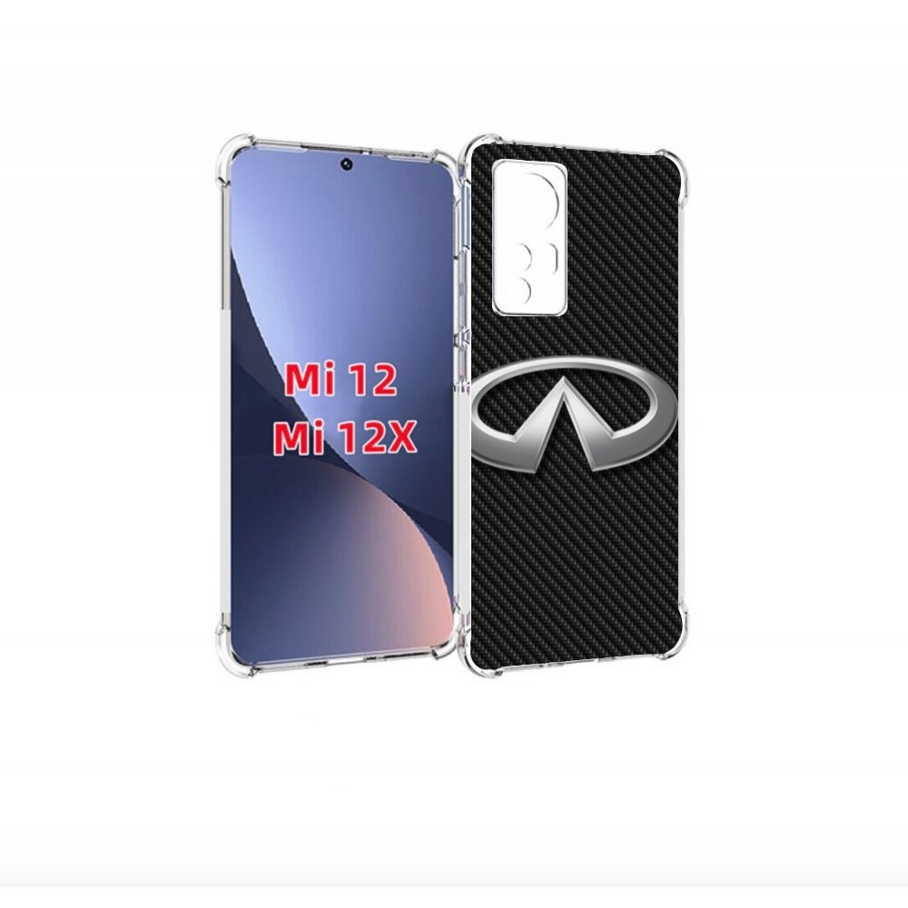 

Чехол бампер MyPads infiniti-инфинити-2 мужской для Xiaomi 12., Прозрачный, Tocco