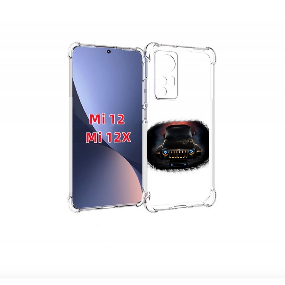 

Чехол бампер MyPads jeep джип 2 для Xiaomi 12., Прозрачный, Tocco