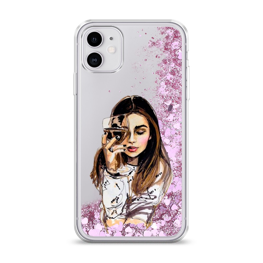 

Чехол Awog "Девушка с бокалом" для Apple iPhone 11, 12194-1