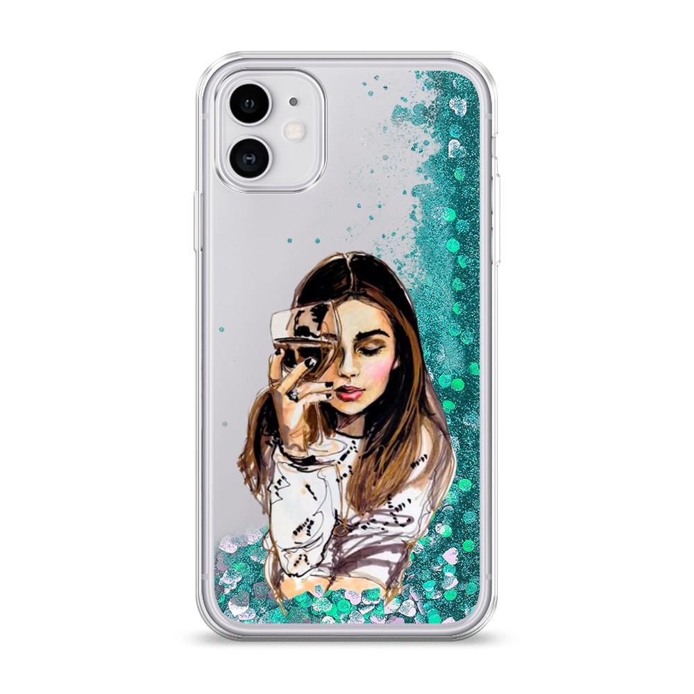 

Чехол Awog "Девушка с бокалом" на Apple iPhone 11, 12195-1