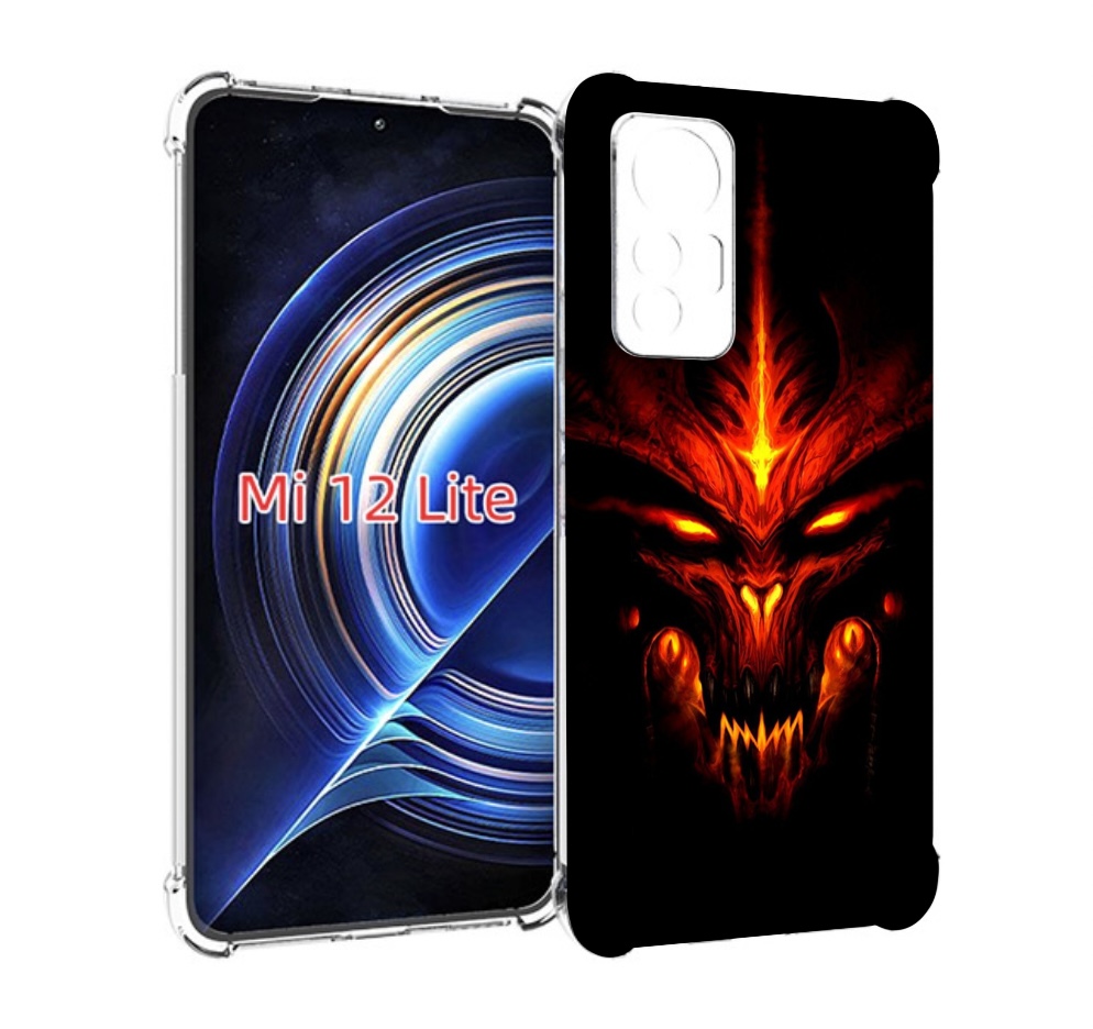 Чехол MyPads diablo-3-диабло для Xiaomi 12 Lite