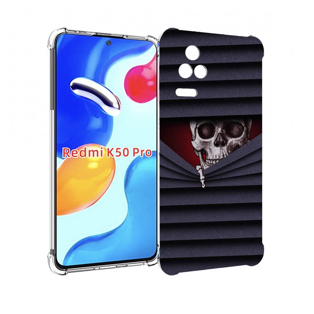 

Чехол MyPads подглядываю для Xiaomi Redmi K50 / K50 Pro, Прозрачный, Tocco