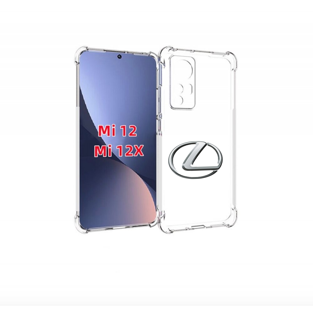 

Чехол бампер MyPads lexus-лексус-5 мужской для Xiaomi 12., Прозрачный, Tocco