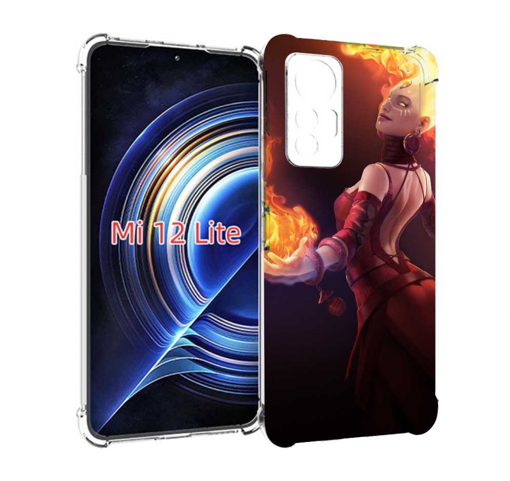

Чехол MyPads dota 2 Lina для Xiaomi 12 Lite, Прозрачный, Tocco