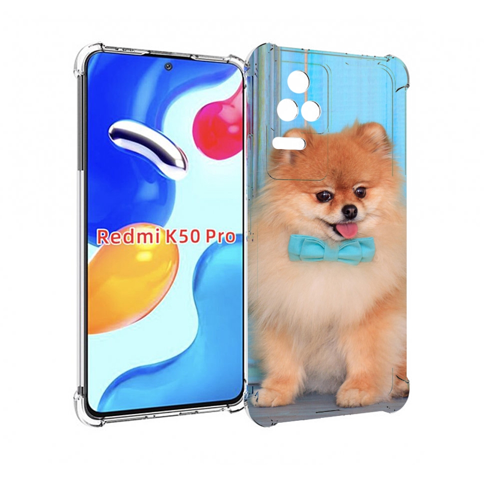 

Чехол MyPads померанскии шпиц для Xiaomi Redmi K50 / K50 Pro, Прозрачный, Tocco