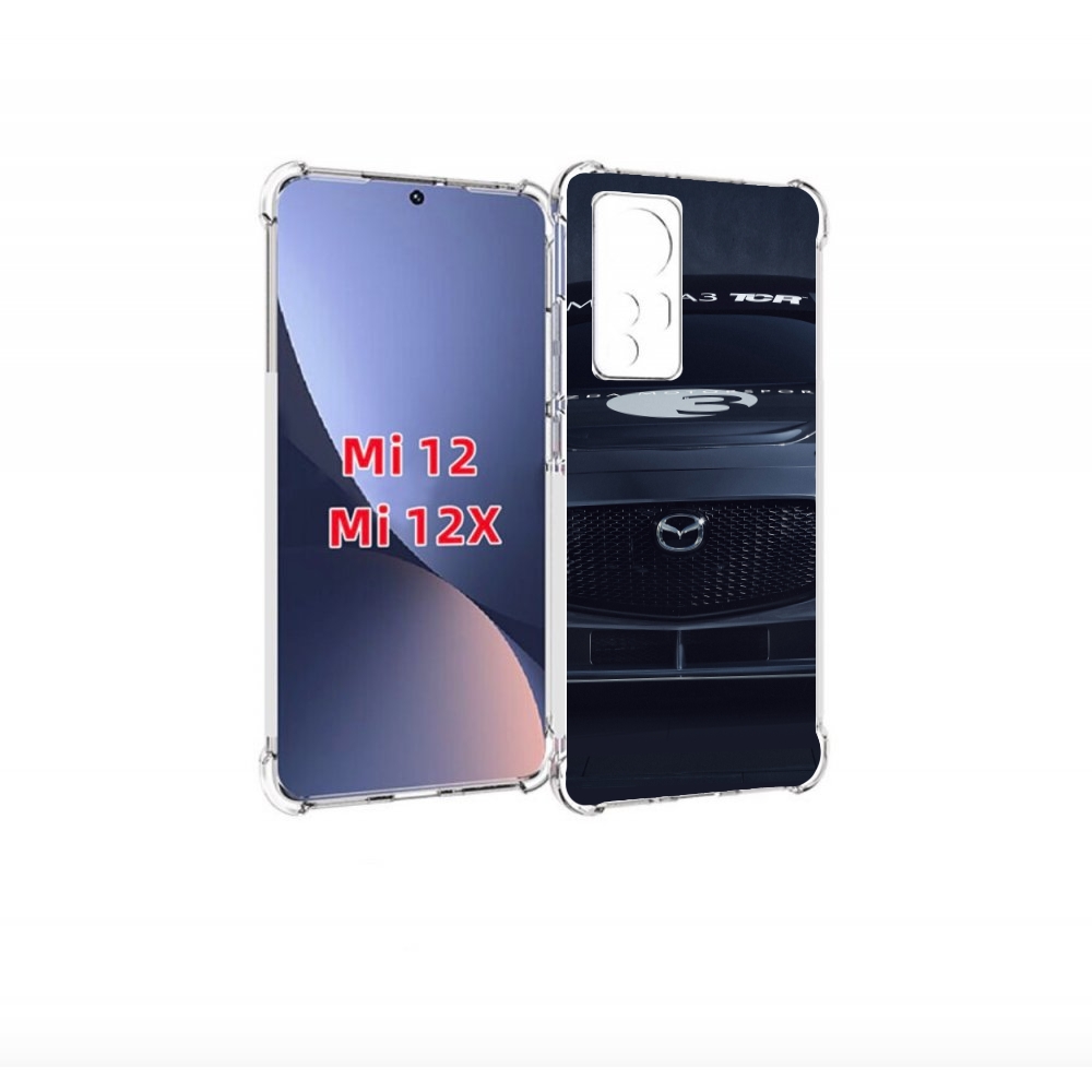 

Чехол бампер MyPads mazda мазда 3 для Xiaomi 12., Прозрачный, Tocco