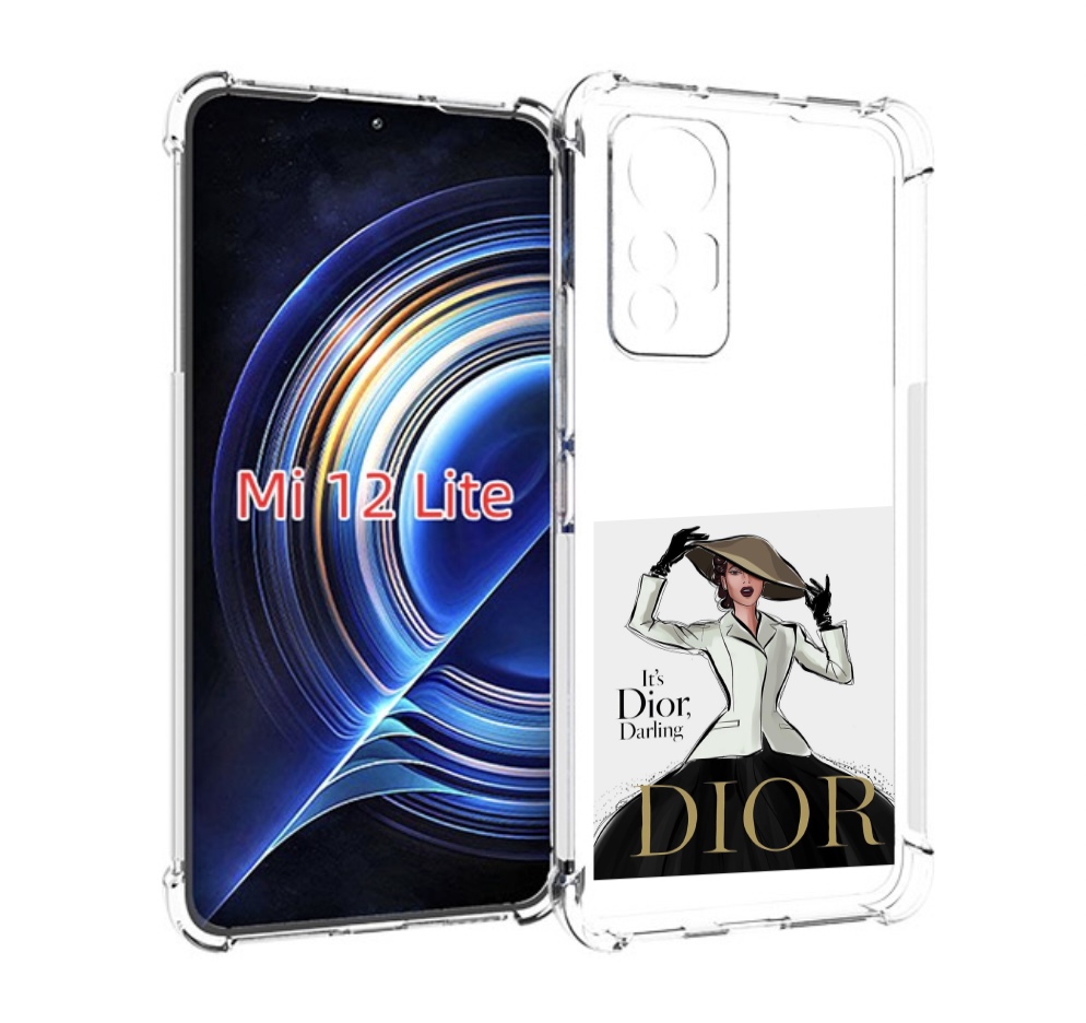 

Чехол MyPads drawings of sketches для Xiaomi 12 Lite, Прозрачный, Tocco