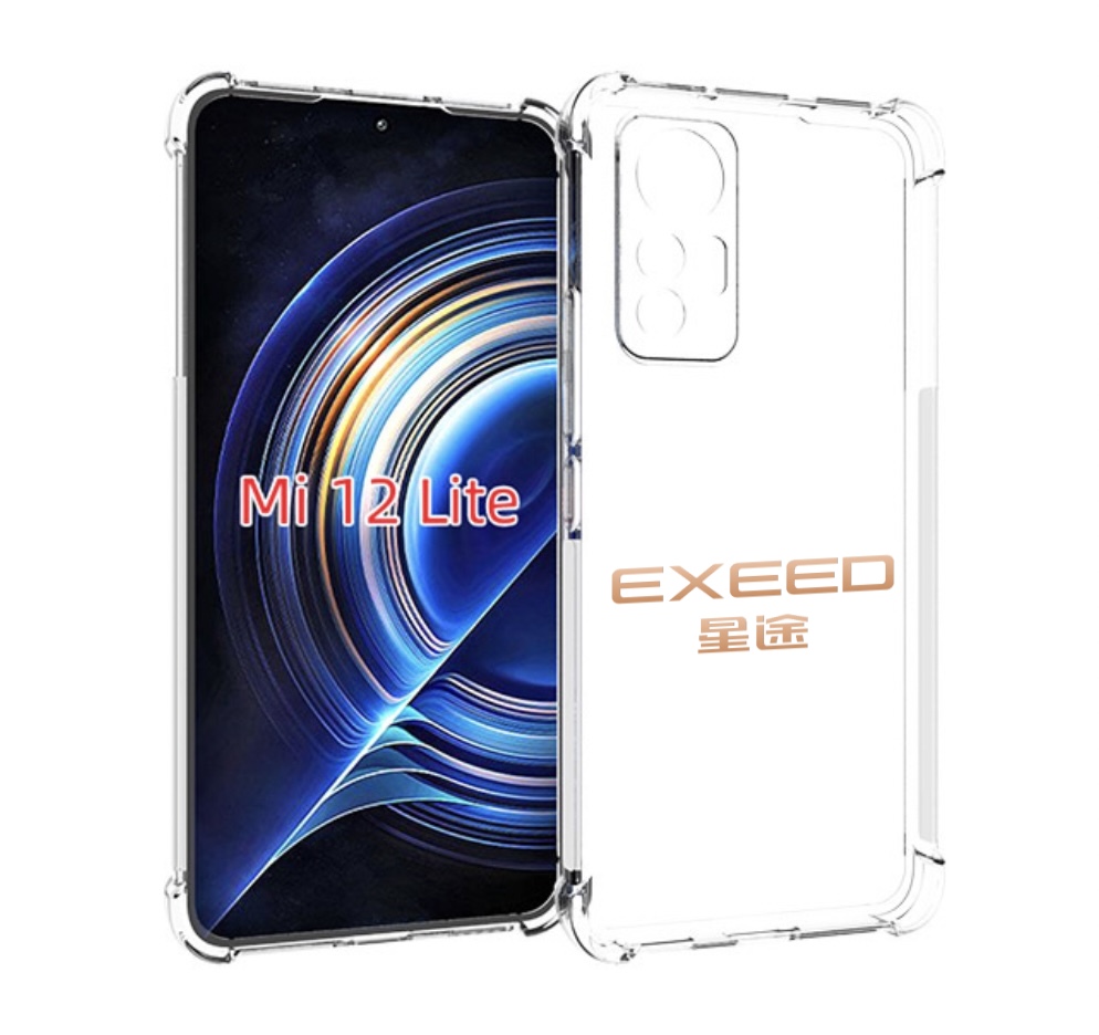 

Чехол MyPads exeed эксид 2 для Xiaomi 12 Lite, Прозрачный, Tocco