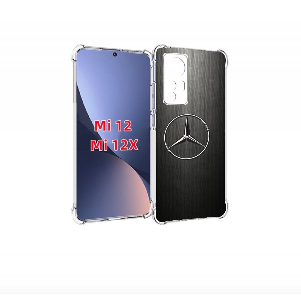 

Чехол бампер MyPads mercedes мерседес 3 мужской для Xiaomi 12., Прозрачный, Tocco