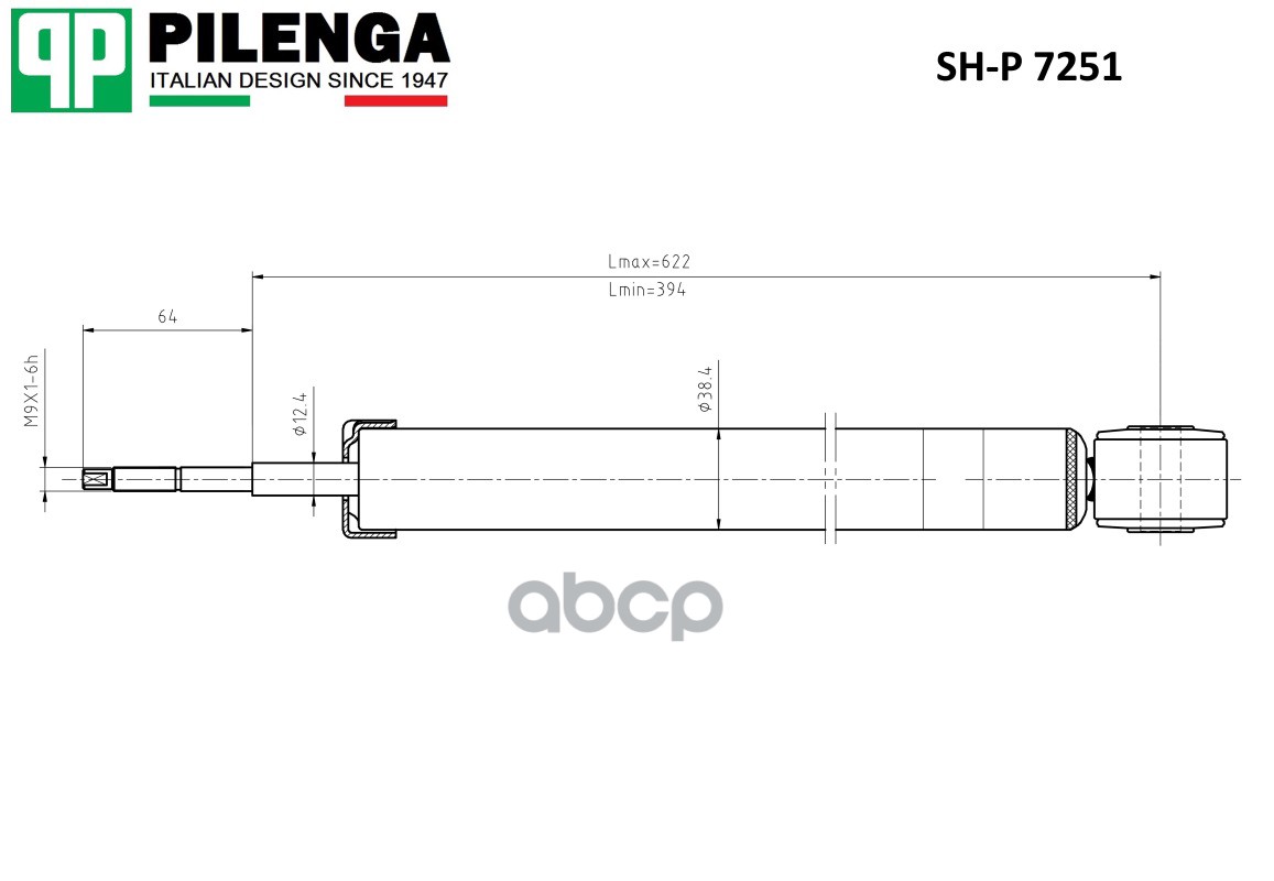 

Амортизатор Задний X-Ray Sh-P7251 PILENGA арт. SH-P7251