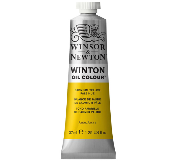 фото Масло winsor&newton "winton" 37 мл бледно-желтый кадмий