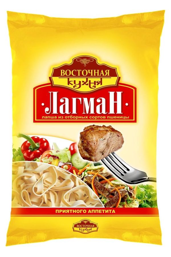 

Макаронные изделия Восточная кухня Лагман 300 г