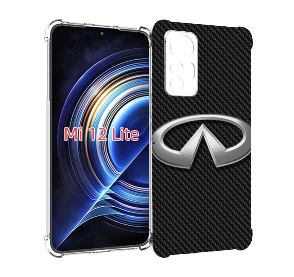 

Чехол MyPads infiniti-инфинити-2 мужской для Xiaomi 12 Lite, Прозрачный, Tocco