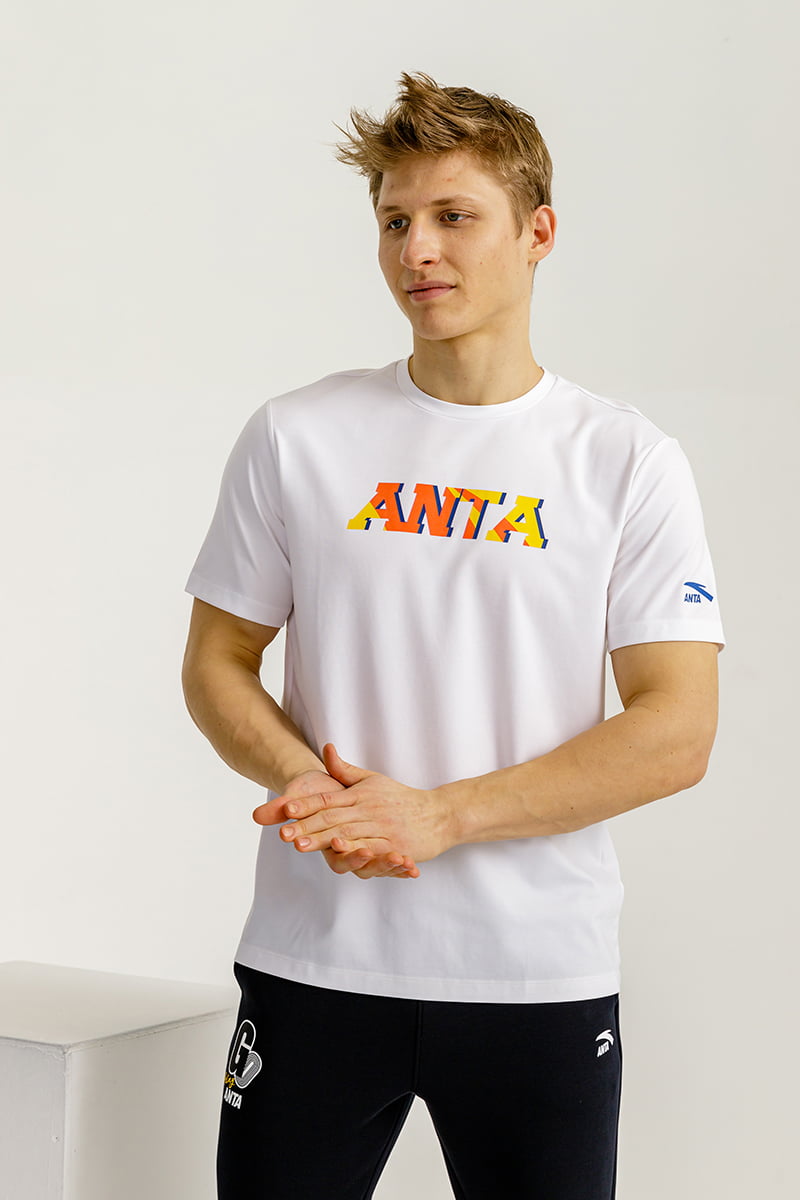 

Футболка мужская Anta KM A-CHILL TOUCH 852318108 белая M, Белый, KM A-CHILL TOUCH 852318108