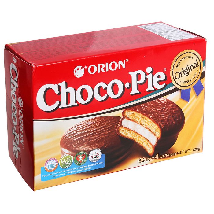 

Пирожное "Orion" Choco Pie, 120 г