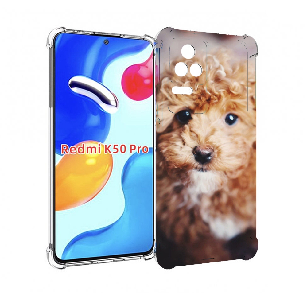 

Чехол MyPads пудель для Xiaomi Redmi K50 / K50 Pro, Прозрачный, Tocco