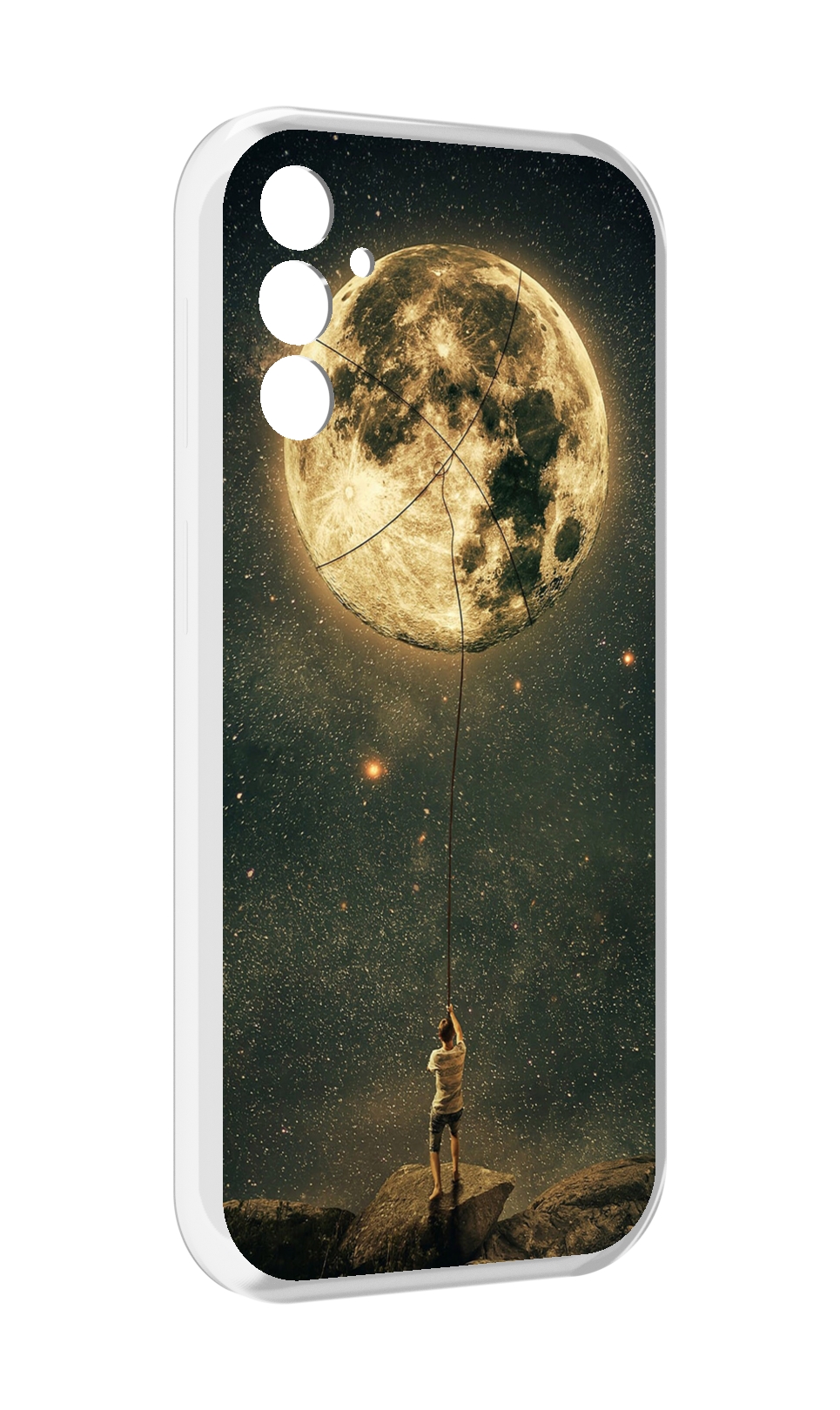 

Чехол MyPads Луна-светит для Samsung Galaxy M13, Прозрачный, Tocco
