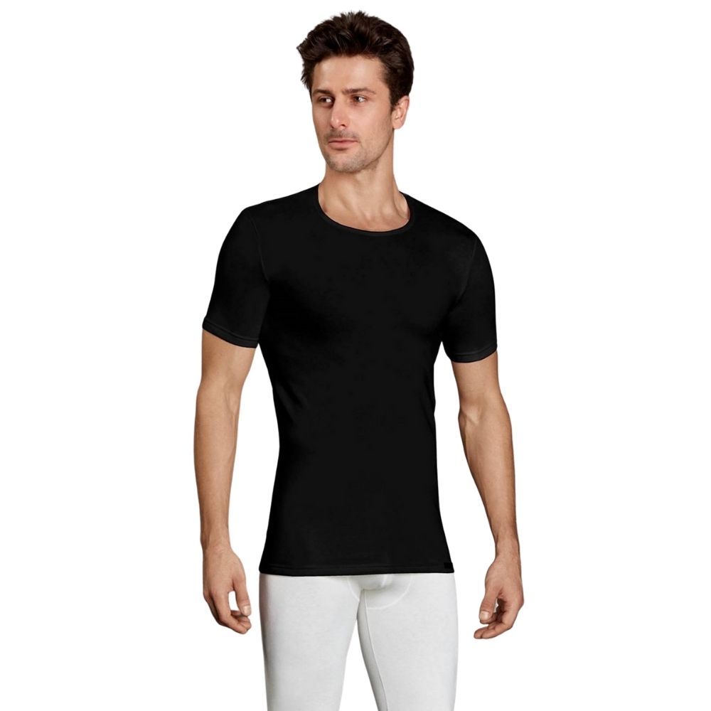 

Футболка домашняя мужская Doreanse 2875 черная 2XL, Черный, 2875