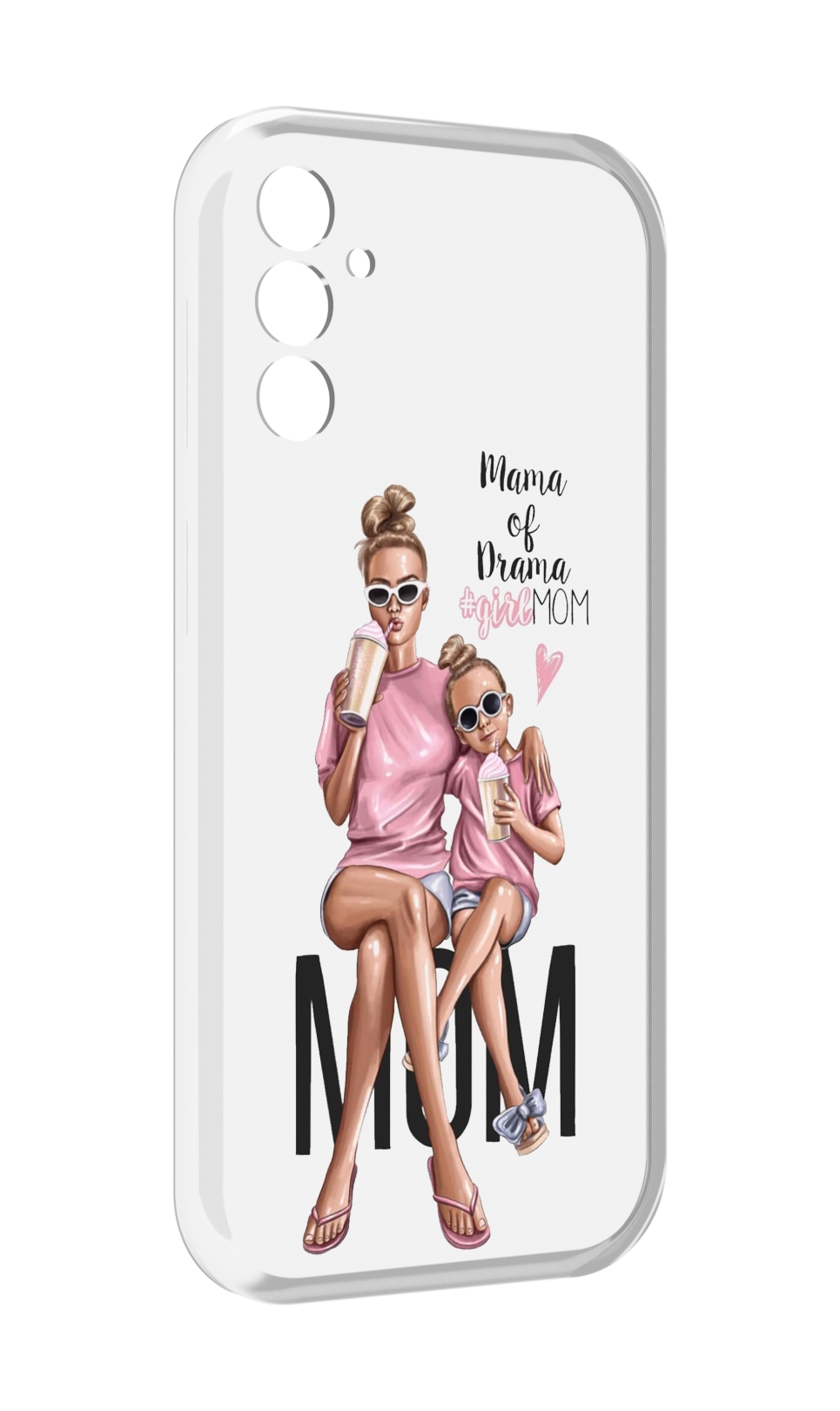 

Чехол MyPads Мама-мечты женский для Samsung Galaxy M13, Прозрачный, Tocco